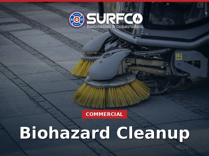Biohazard Cleanup in Northwest Arkansas by Surfco