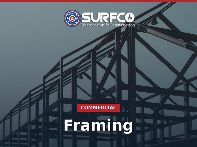 Framing services by Surfco in Northwest Arkansas