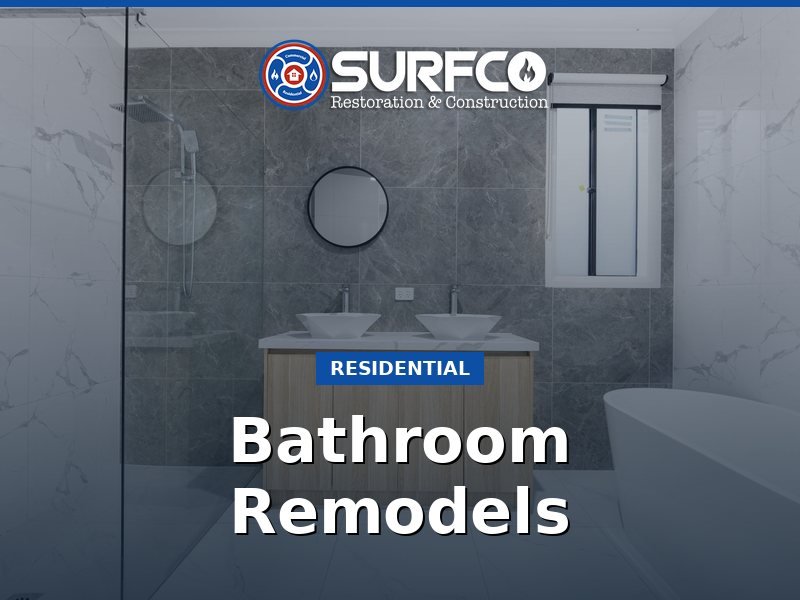 Bathroom Remodels in Northwest Arkansas by Surfco