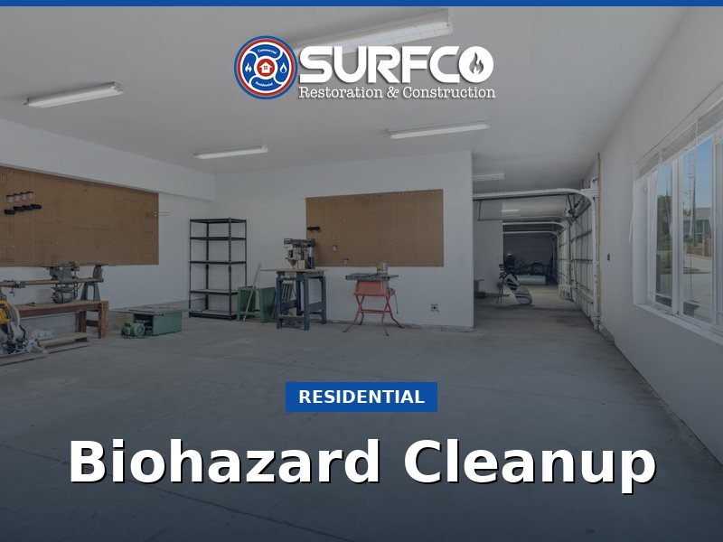 Biohazard Cleanup in Northwest Arkansas by Surfco