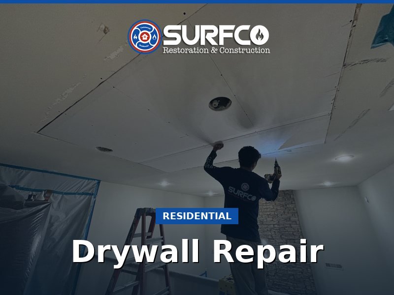 Drywall Repair in Northwest Arkansas by Surfco