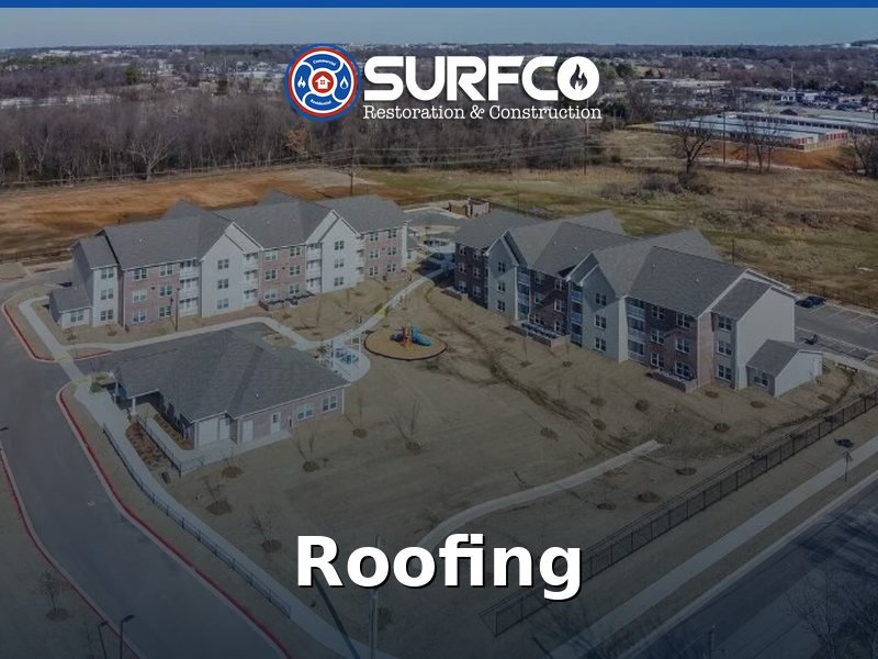 Roofing services by Surfco in Northwest Arkansas
